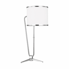 Ellen DeGeneres Jacobsen 1-LT Table Lamp - Nickel - ET1241PN1