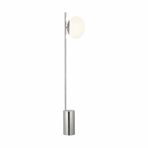 Ellen DeGeneres Lune 1-LT Floor Lamp - Nickel - ET1361PN1