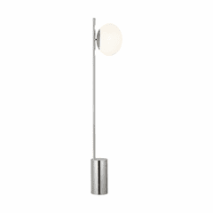 Ellen DeGeneres Lune 1-LT Floor Lamp - Nickel - ET1361PN1