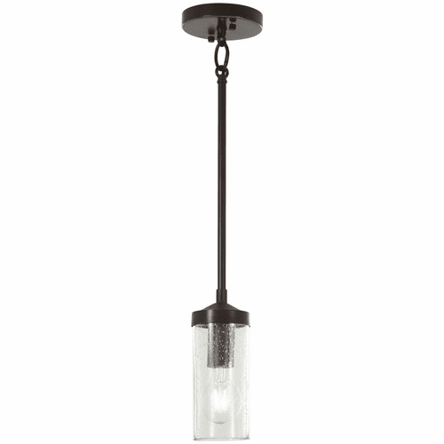 Elyton 1-LT Mini Pendant - Downton Bronze With Gold Highl - 4650-579