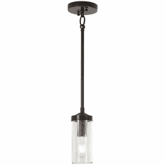 Elyton 1-LT Mini Pendant - Downton Bronze With Gold Highl - 4650-579
