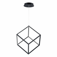 ET2 4 Square 1-LT LED Pendant - Black - E30582-BK