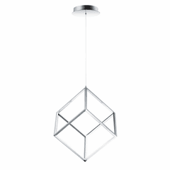 ET2 4 Square 1-LT LED Pendant - Polished Chrome - E30582-PC ET2 4 Square 1-LT LED Pendant - Polished Chrome - E30582-PC