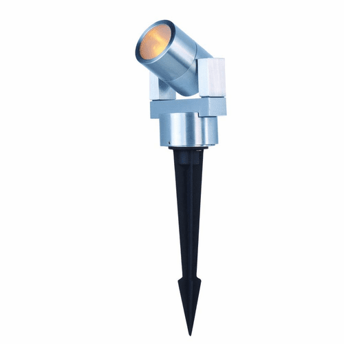 ET2 Alumilux LED Landscape Spot Light - Satin Aluminum - E41350-SA