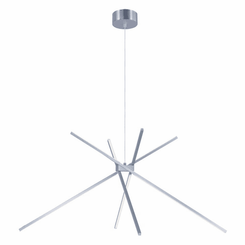 ET2 Alumilux LED Multi-Light Pendant - Satin Aluminum - E41443-SA