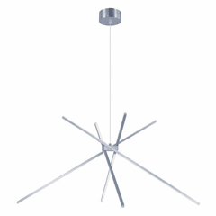 ET2 Alumilux LED Multi-Light Pendant - Satin Aluminum - E41443-SA