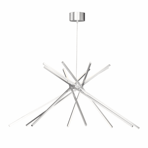 ET2 Alumilux LED Multi-Light Pendant - Satin Aluminum - E41446-SA