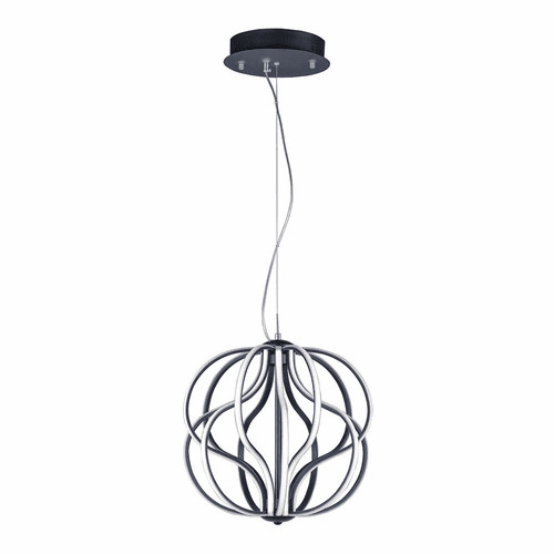 ET2 Aura LED 14-LT Pendant - Black - E21174-BK