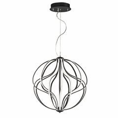 ET2 Aura LED 16-LT Pendant - Black - E21176-BK ET2 Aura LED 16-LT Pendant - Black - E21176-BK