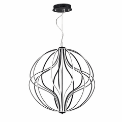 ET2 Aura LED 18-LT Pendant - Black - E21178-BK