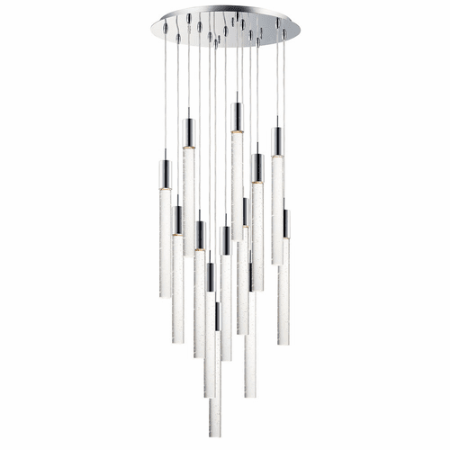 ET2 Big Fizz 13-LT LED Pendant - Polished Chrome - E22878-91PC
