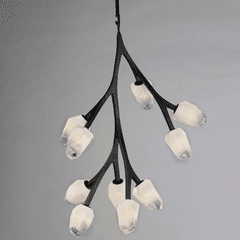 ET2 Blossom 10-Light Pendant - Black - E32798-93BK
