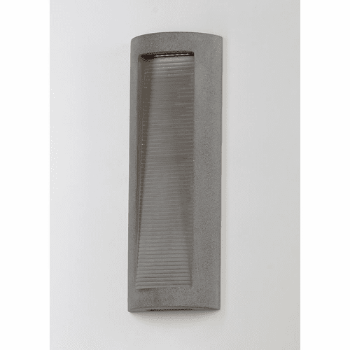 ET2 Boardwalk 2-Light Large LED Outdoor Wall Mount - Greystone - E14384-GSN