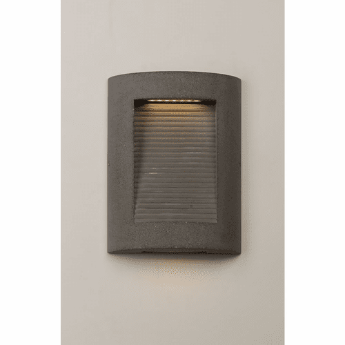 ET2 Boardwalk 2-Light Small LED Outdoor Wall Mount - Greystone - E14380-GSN