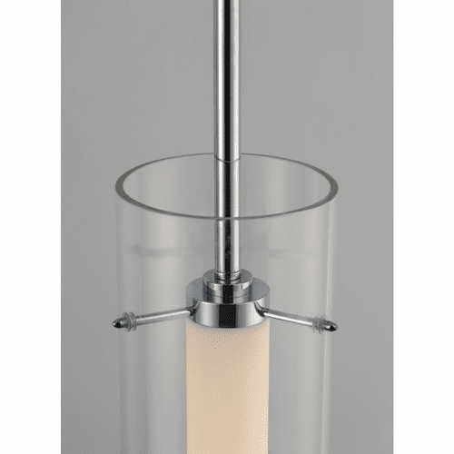 ET2 Centrum 1-Light Medium LED Pendant - Polished Chrome - E23311-24PC