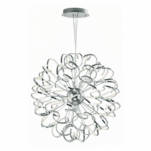 ET2 Chaos LED Entry Foyer Pendant - Polished Chrome - E21413-PC
