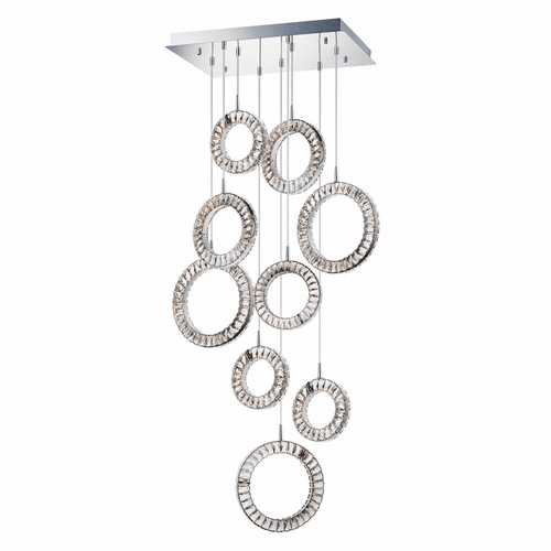 ET2 Charm LED 9-LT Pendant - Polished Chrome - E30568-20PC
