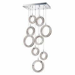 ET2 Charm LED 9-LT Pendant - Polished Chrome - E30568-20PC