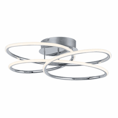 ET2 Coaster LED Flush Mount - Polished Chrome - E24134-PC