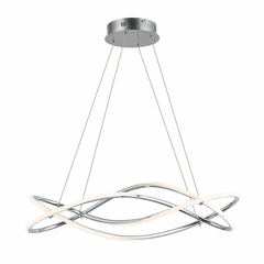 ET2 Coaster LED Pendant - Polished Chrome - E24136-PC ET2 Coaster LED Pendant - Polished Chrome - E24136-PC