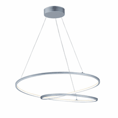 ET2 Cycle 31.5" 1-Light LED Pendant - Matte Silver - E21327-MS ET2 Cycle 31.5" 1-Light LED Pendant - Matte Silver - E21327-MS