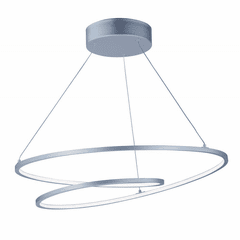 ET2 Cycle LED Entry Foyer Pendant - Matte Silver - E21325-MS