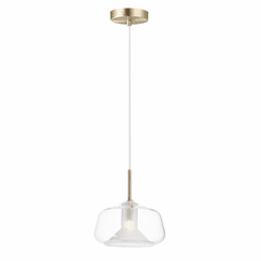 ET2 Deuce 1-LT LED Pendant - Satin Brass - E10042-18SBR