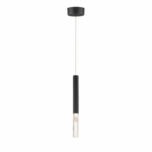 ET2 Diaphane LED 1-Light Pendant - Black - E11020-95BK