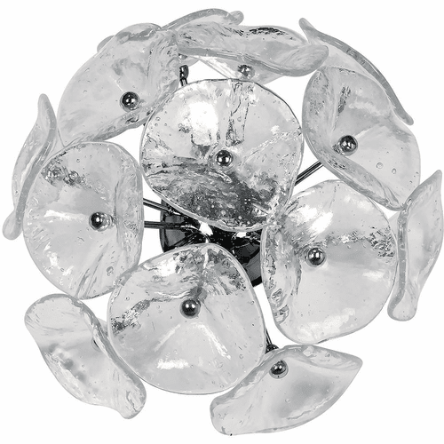 ET2 Fiori 3-LT Flush/Wall Sconce - Polished Chrome - E22091-28