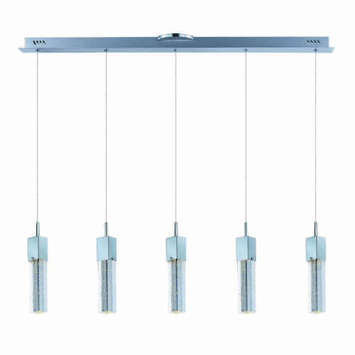 ET2 Fizz III 5-LT LED Pendant - Polished Chrome - E22764-89PC
