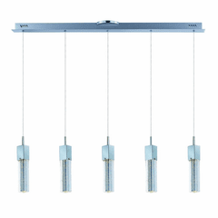 ET2 Fizz III 5-LT LED Pendant - Polished Chrome - E22764-89PC