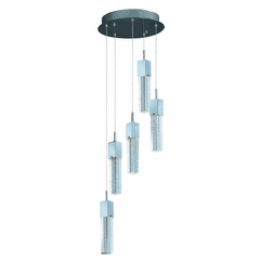 ET2 Fizz III 5-LT LED Pendant - Polished Chrome - E22765-89PC