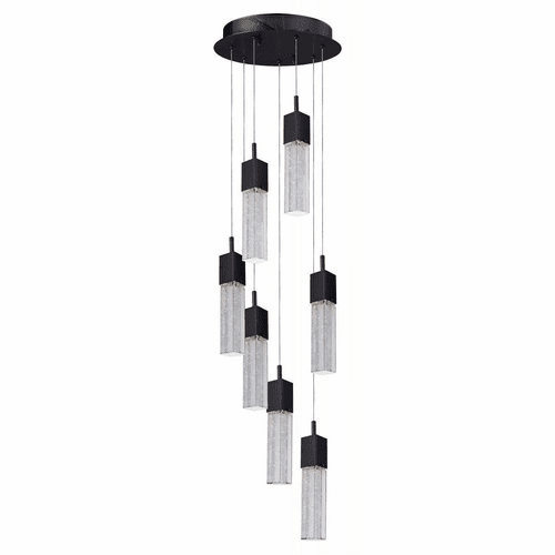 ET2 Fizz III 7-LT LED Pendant - Bronze - E22767-89BZ