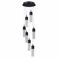 ET2 Fizz III 7-LT LED Pendant - Bronze - E22767-89BZ