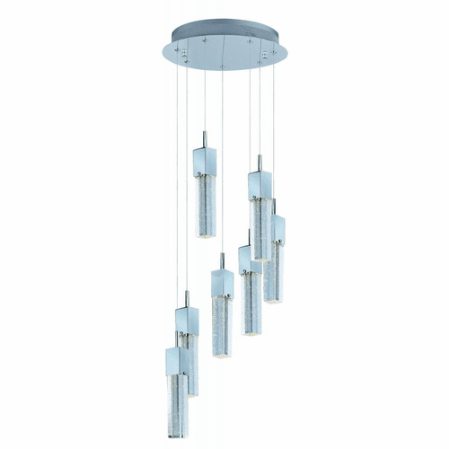 ET2 Fizz III 7-LT LED Pendant - Polished Chrome - E22767-89PC