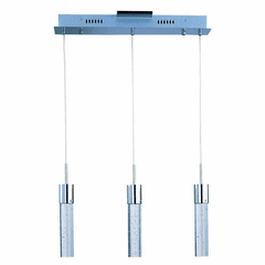 ET2 Fizz IV 3-LT LED Pendant - Polished Chrome - E22773-91PC