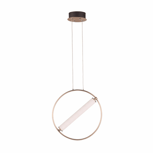 ET2 Flare LED Pendant - Black / Soft Gold - E23274-93BKSFTG