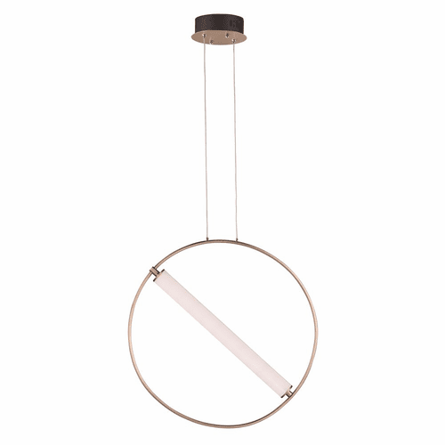 ET2 Flare LED Pendant - Black / Soft Gold - E23275-93BKSFTG