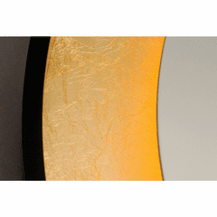 ET2 Floating LED Mirror Round 23.5" - Gold Leaf / Black - E42036-GLBK ET2 Floating LED Mirror Round 23.5" - Gold Leaf / Black - E42036-GLBK