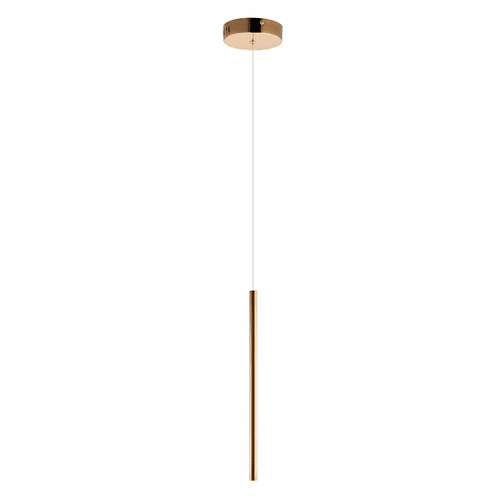 ET2 Flute LED 1-LT Mini Pendant - Rose Gold - E10002-RG