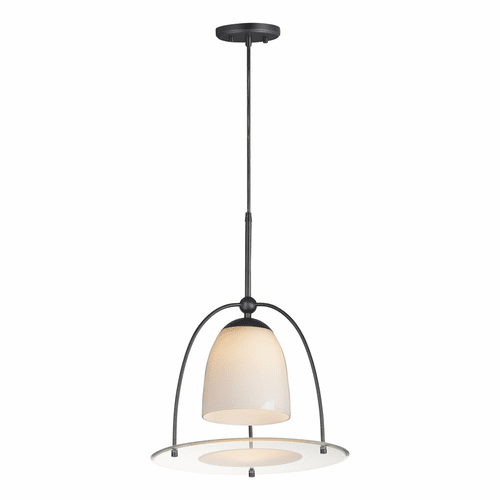 ET2 Focal Point 15" LED Pendant - Black - E23336-92BK