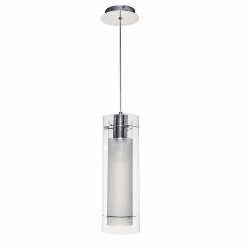 ET2 Frost 1-LT Pendant - Polished Chrome - E22000-10