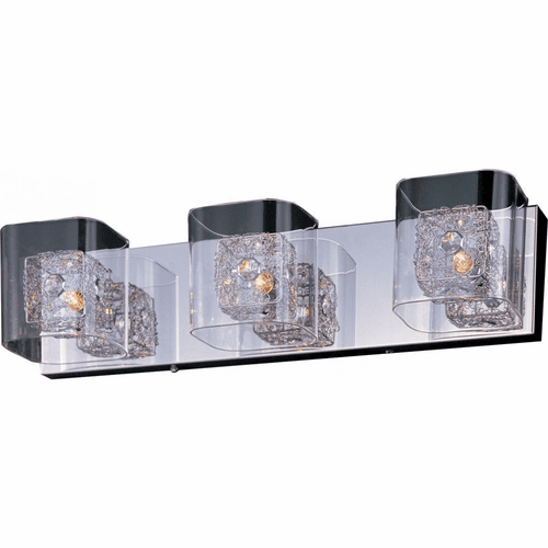 ET2 Gem 3-LT Bath Vanity Light - Polished Chrome - E22833-18PCPC