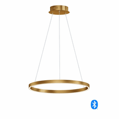 ET2 Groove 24" LED Pendant - Gold - E22724-GLD