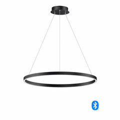 ET2 Groove 32" LED Pendant - Black - E22726-BK ET2 Groove 32" LED Pendant - Black - E22726-BK
