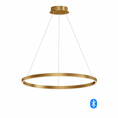 ET2 Groove 32" LED Pendant - Gold - E22726-GLD ET2 Groove 32" LED Pendant - Gold - E22726-GLD
