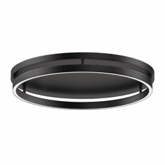 ET2 Groove LED Flush Mount - Black - E22720-BK