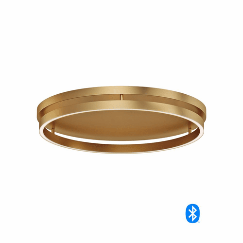 ET2 Groove LED Flush Mount - Gold - E22720-GLD