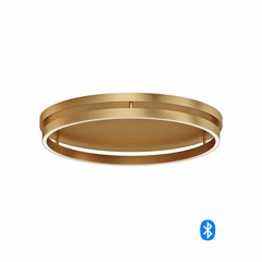 ET2 Groove LED Flush Mount - Gold - E22720-GLD