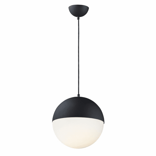 ET2 Half Moon LED Pendant - Black - E20366-92BK